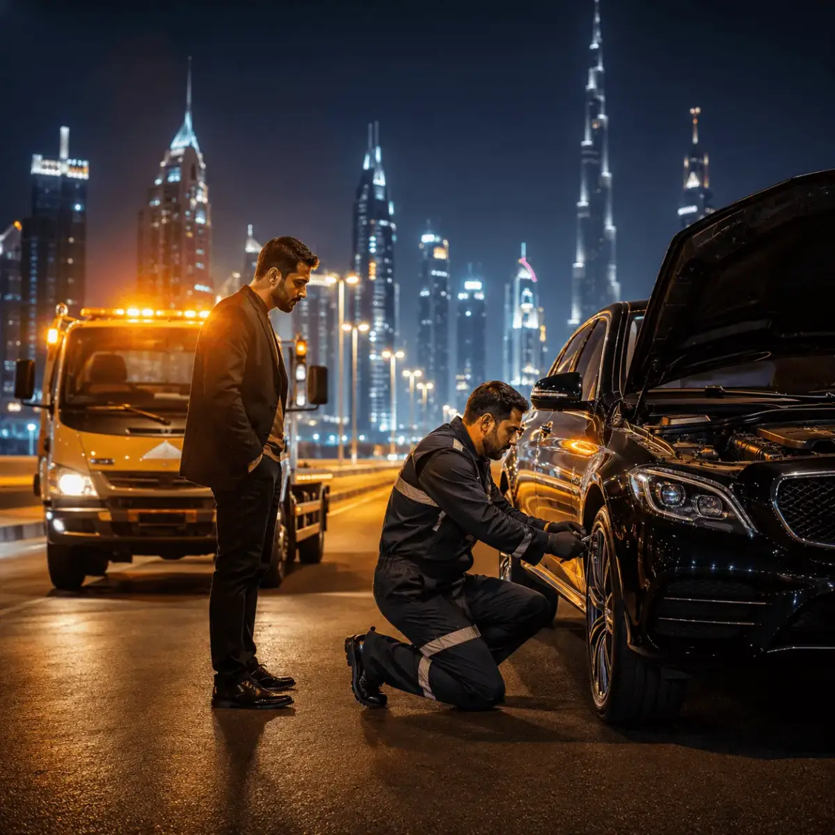 Car battery replacement in Dubai, fitted where you are